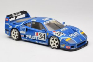 Ferrari F40 Evoluzione #34 Mėlynas Custom 1987 Bburago 1:18 3032-C1 Metalas - nuotrauka 6 iš 8