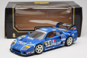 Ferrari F40 Evoluzione #34 Mėlynas Custom 1987 Bburago 1:18 3032-C1 Metalas - nuotrauka 8 iš 8