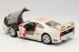 Ferrari F40 #1 Expert Baltas 1987 Bburago 1:18 3332-W2 Metalas - nuotrauka 5 iš 8