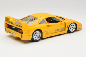 Ferrari F40 Interconti Car HiFi Geltonas Bburago 1:18 3032-I1 Metalas - nuotrauka 3 iš 8