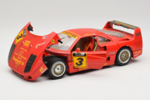 Ferrari F40 Kroymans #3 D. Waaijenberg Ribotasis Leidimas 1994 Bburago 1:18 3032-L2 Metalas - nuotrauka 2 iš 8