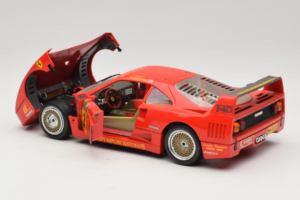 Ferrari F40 Kroymans #3 D. Waaijenberg Ribotasis Leidimas 1994 Bburago 1:18 3032-L2 Metalas - nuotrauka 5 iš 8