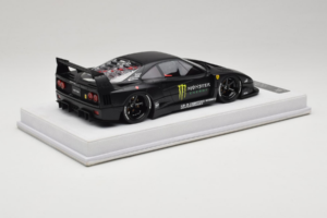 Ferrari F40 LB Works Monster Energy Matt Black BBA 1:18 REMC026 Derva - nuotrauka 3 iš 7