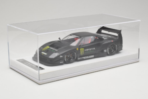 Ferrari F40 LB Works Monster Energy Matt Black BBA 1:18 REMC026 Derva - nuotrauka 6 iš 7