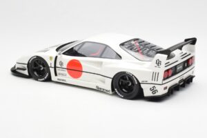 Ferrari F40 Liberty Walk Baltas GT Spirit 1:18 GT470 Derva - nuotrauka 4 iš 5