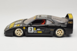 Ferrari F40 Magneti Marelli #3 Juodas Bburago 1:18 3022-B1 Metalas - nuotrauka 4 iš 8