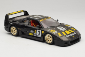 Ferrari F40 Magneti Marelli #3 Juodas Bburago 1:18 3022-B1 Metalas - nuotrauka 6 iš 8