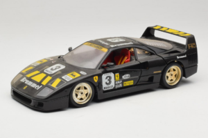 Ferrari F40 Magneti Marelli #3 Juodas Bburago 1:18 3022-B1 Metalas