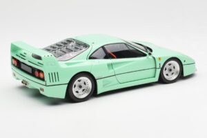 Ferrari F40 Mėtų Žalia Kyosho 1:18 08416MG Metalas - nuotrauka 4 iš 10