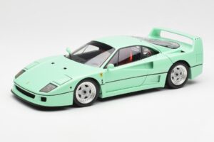 Ferrari F40 Mėtų Žalia Kyosho 1:18 08416MG Metalas