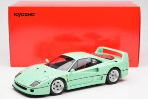 Ferrari F40 Mėtų Žalia Kyosho 1:18 08416MG Metalas - nuotrauka 10 iš 10