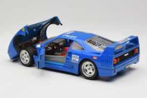 Ferrari F40 Pilot #56 Mėlynas Bburago 1:18 3332-BL1 Metalas - nuotrauka 5 iš 8