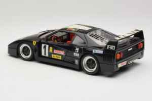 Ferrari F40 Pirelli Agip #1 Juodas Bburago 1:18 3332-B1 Metalas - nuotrauka 7 iš 8