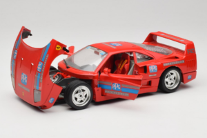 Ferrari F40 PPG Auto Refinish Raudonas Bburago 1:18 3332-P1 Metalas - nuotrauka 2 iš 8