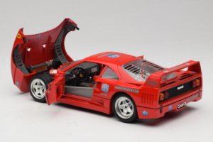 Ferrari F40 PPG Auto Refinish Raudonas Bburago 1:18 3332-P1 Metalas - nuotrauka 5 iš 8