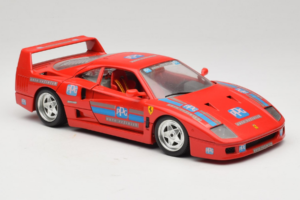 Ferrari F40 PPG Auto Refinish Raudonas Bburago 1:18 3332-P1 Metalas - nuotrauka 6 iš 8