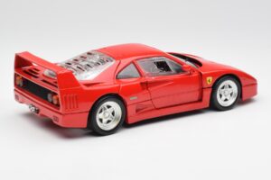 Ferrari F40 Raudonas Hot Wheels 1:18 23911 Metalas - nuotrauka 3 iš 8