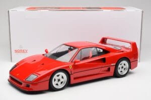 Ferrari F40 Raudonas Norev 1:12 127900 Metalas - nuotrauka 6 iš 6