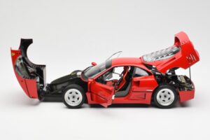 Ferrari F40 Raudonas Kyosho 1:18 08416R2 Metalas - nuotrauka 5 iš 10