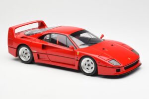 Ferrari F40 Raudonas Kyosho 1:18 08416R2 Metalas - nuotrauka 8 iš 10