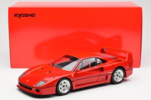 Ferrari F40 Raudonas Kyosho 1:18 08416R2 Metalas - nuotrauka 10 iš 10