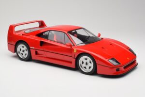 Ferrari F40 Rosso Corsa Norev 1:12 127902 Metalas - nuotrauka 4 iš 6
