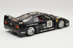 Ferrari F40 Seco #99 Lesseps / Charriol / Balandras Juodas Bburago 1:18 3032-B3 Metalas - nuotrauka 3 iš 8