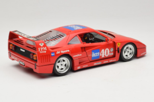 Ferrari F40 #40 the0123 Raudonas 1987 Bburago 1:18 3332-P5 Metalas - nuotrauka 3 iš 8