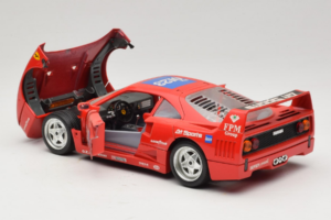 Ferrari F40 #40 the0123 Raudonas 1987 Bburago 1:18 3332-P5 Metalas - nuotrauka 5 iš 8