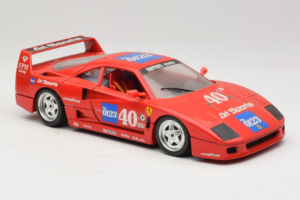 Ferrari F40 #40 the0123 Raudonas 1987 Bburago 1:18 3332-P5 Metalas - nuotrauka 6 iš 8