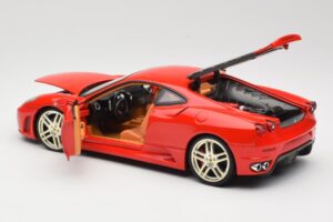 Ferrari F430 Raudonas Hot Wheels 1:18 G7160 Metalas - nuotrauka 5 iš 8