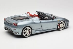 Ferrari F430 Spider Blue Metallic Hot Wheels 1:18 H3074 Metalas - nuotrauka 3 iš 8