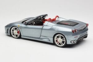 Ferrari F430 Spider Blue Metallic Hot Wheels 1:18 H3074 Metalas - nuotrauka 7 iš 8