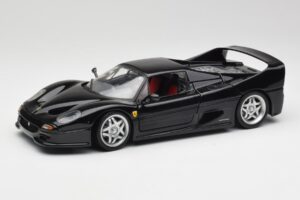 Ferrari F50 Juodas Hot Wheels 1:18 23910 Metalas