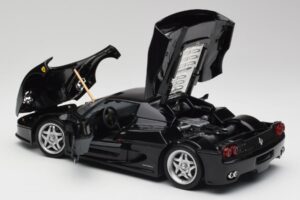 Ferrari F50 Juodas Hot Wheels 1:18 23910 Metalas - nuotrauka 5 iš 8