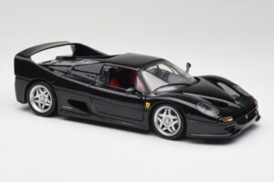 Ferrari F50 Juodas Hot Wheels 1:18 23910 Metalas - nuotrauka 6 iš 8