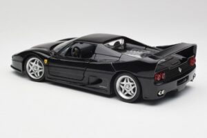 Ferrari F50 Juodas Hot Wheels 1:18 23910 Metalas - nuotrauka 7 iš 8