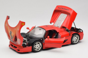 Ferrari F50 Braccio & Gotz M. Schumacher Parašo Leidimas Bburago 1:18 MS Metalas - nuotrauka 2 iš 8