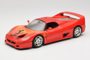 Ferrari F50 Braccio & Gotz M. Schumacher Parašo Leidimas Bburago 1:18 MS Metalas