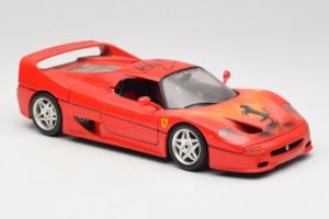 Ferrari F50 Braccio & Gotz M. Schumacher Parašo Leidimas Bburago 1:18 MS Metalas - nuotrauka 6 iš 8