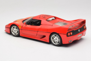 Ferrari F50 Braccio & Gotz M. Schumacher Parašo Leidimas Bburago 1:18 MS Metalas - nuotrauka 7 iš 8