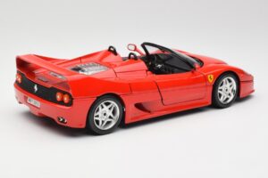 Ferrari F50 Kabrioletas Raudonas Bburago 1:18 3352 Metalas - nuotrauka 3 iš 8