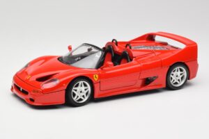 Ferrari F50 Kabrioletas Raudonas Bburago 1:18 3352 Metalas