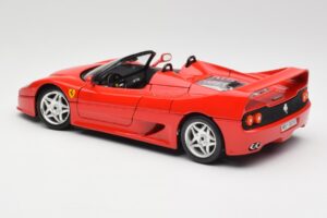 Ferrari F50 Kabrioletas Raudonas Bburago 1:18 3352 Metalas - nuotrauka 7 iš 8