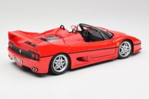 Ferrari F50 Kabrioletas Raudonas Maisto 1:18 50246 Metalas - nuotrauka 3 iš 8