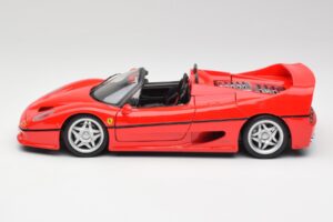 Ferrari F50 Kabrioletas Raudonas Maisto 1:18 50246 Metalas - nuotrauka 4 iš 8