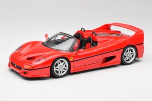 Ferrari F50 Kabrioletas Raudonas Maisto 1:18 50246 Metalas