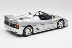 Ferrari F50 Kabrioletas Sidabrinis Bburago 1:18 3372 Metalas - nuotrauka 3 iš 8