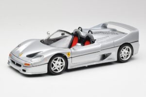 Ferrari F50 Kabrioletas Sidabrinis Bburago 1:18 3372 Metalas
