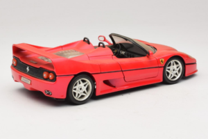 Ferrari F50 Kabrioletas Monza Red Standox Bburago 1:18 ST01 Metalas - nuotrauka 3 iš 8